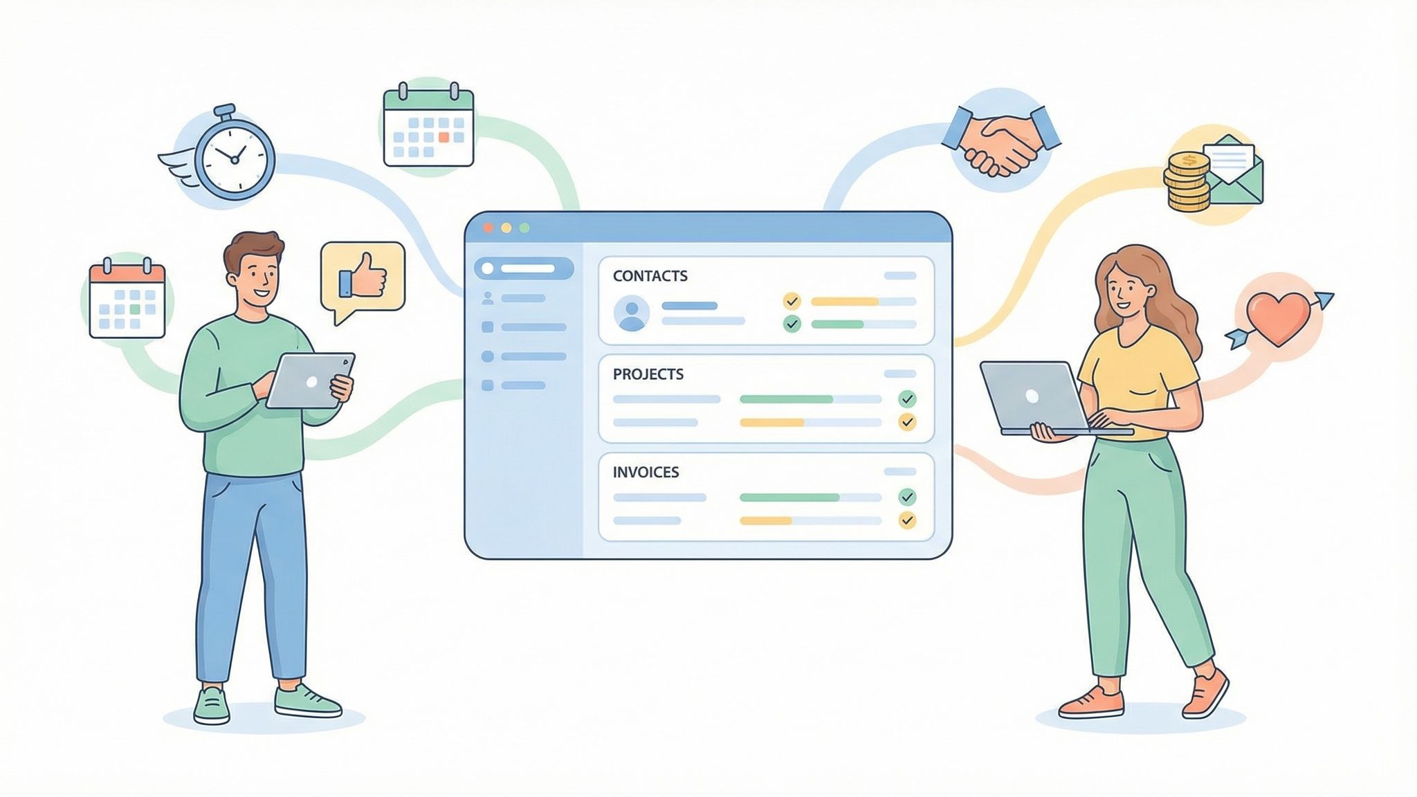 CRM לפרילנסרים - מדריך מקיף לבחירת מערכת ניהול לעצמאים 2026